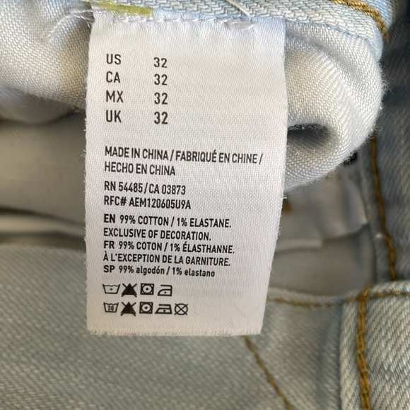 American Eagle Outfitters Core Flex Men’s Unisex Shorts Sz US 32 - Picture 4 of 7